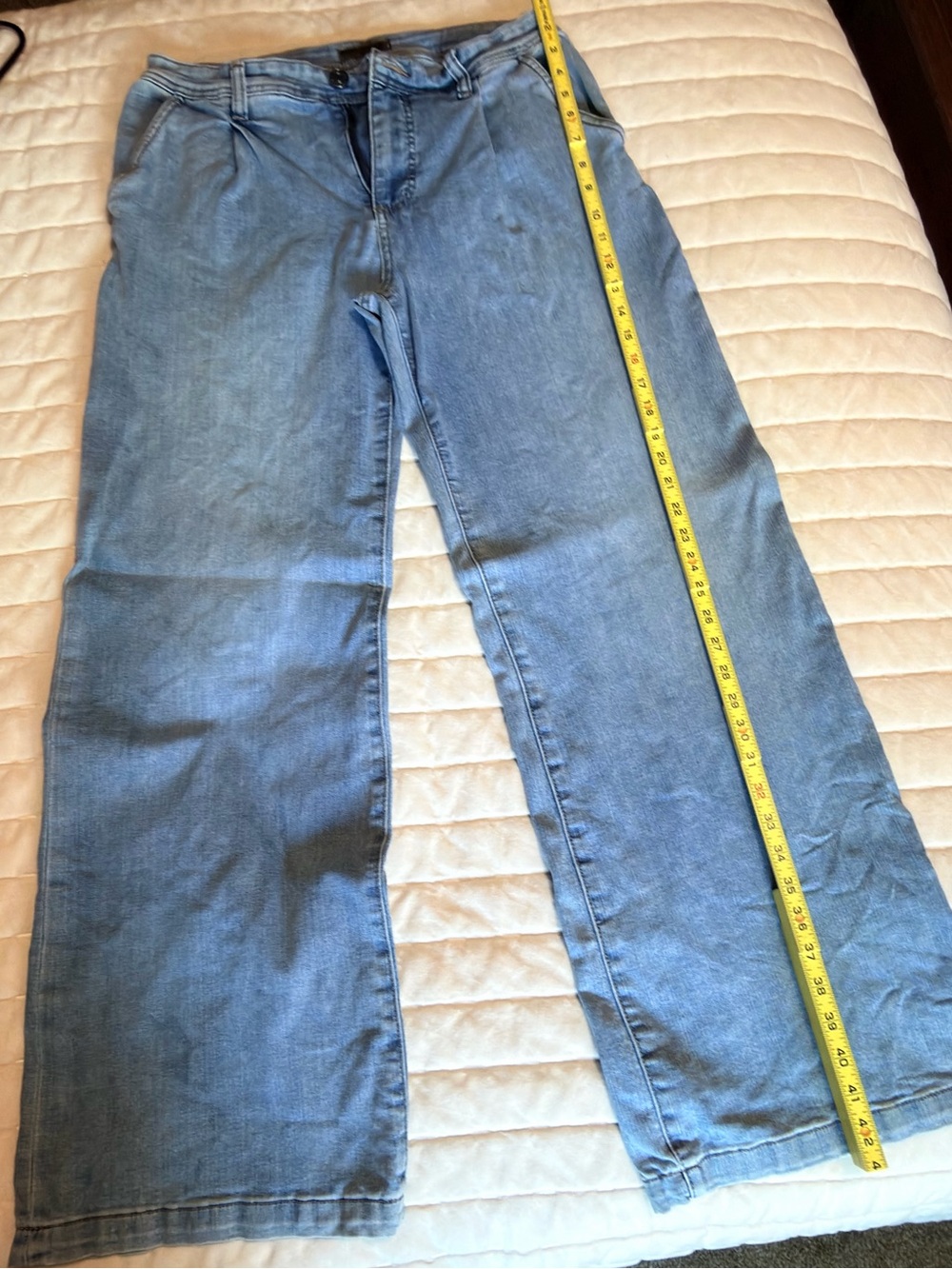 Kut from the Kloth Light Blue Wide Leg Jeans